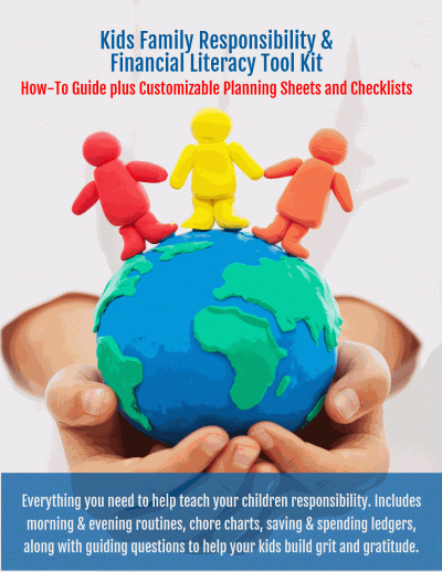 Kids Responsibility and Financial Literacy Workbook